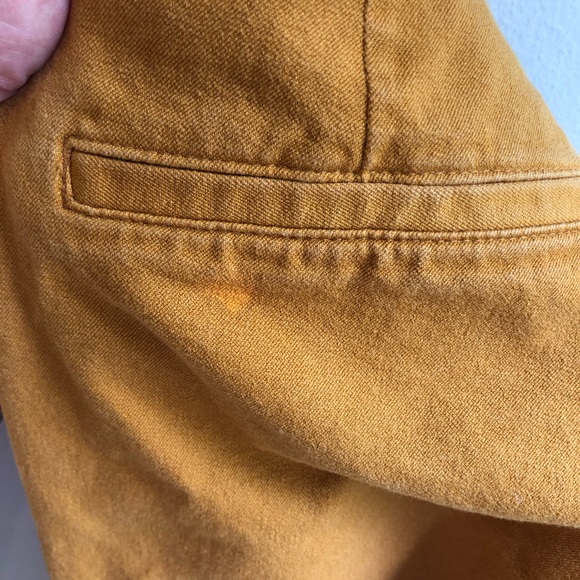 Old Navy Pixie Ankle Pants Women’s Size 4 Mustard Yellow Cropped - Picture 4 of 5